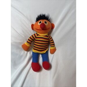 Vintage 1970's KNICKERBOCKER Sesame Street ERNIE Plush Doll 11"